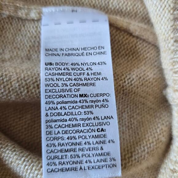 Chico’s 3 XL Beige Embroidered Cheetah Sweater Crewneck CozyLayering AnimalPrint - Picture 7 of 7